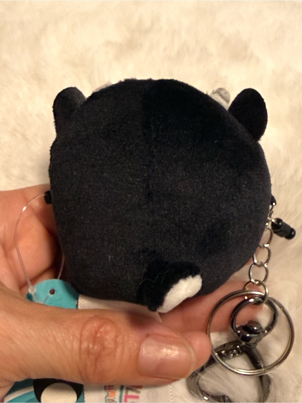 Gregory the Goat Micromallow Plush Keychain/ Bag Charm- NWT - Picture 2 of 4